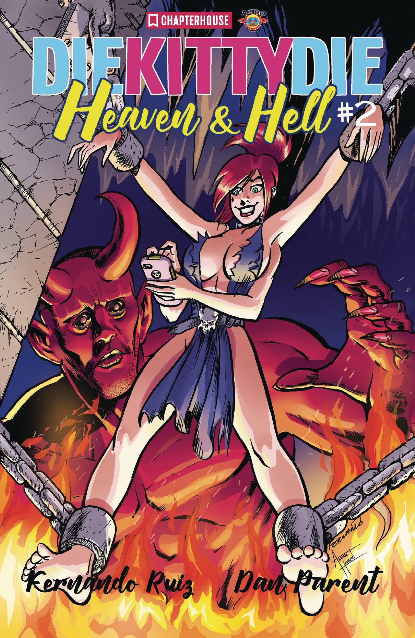 DIE KITTY DIE HEAVEN AND HELL #2 CVR A RUIZ 2018 Die Kitty Die CHAPTERHOUSE PUBLISHING, INC