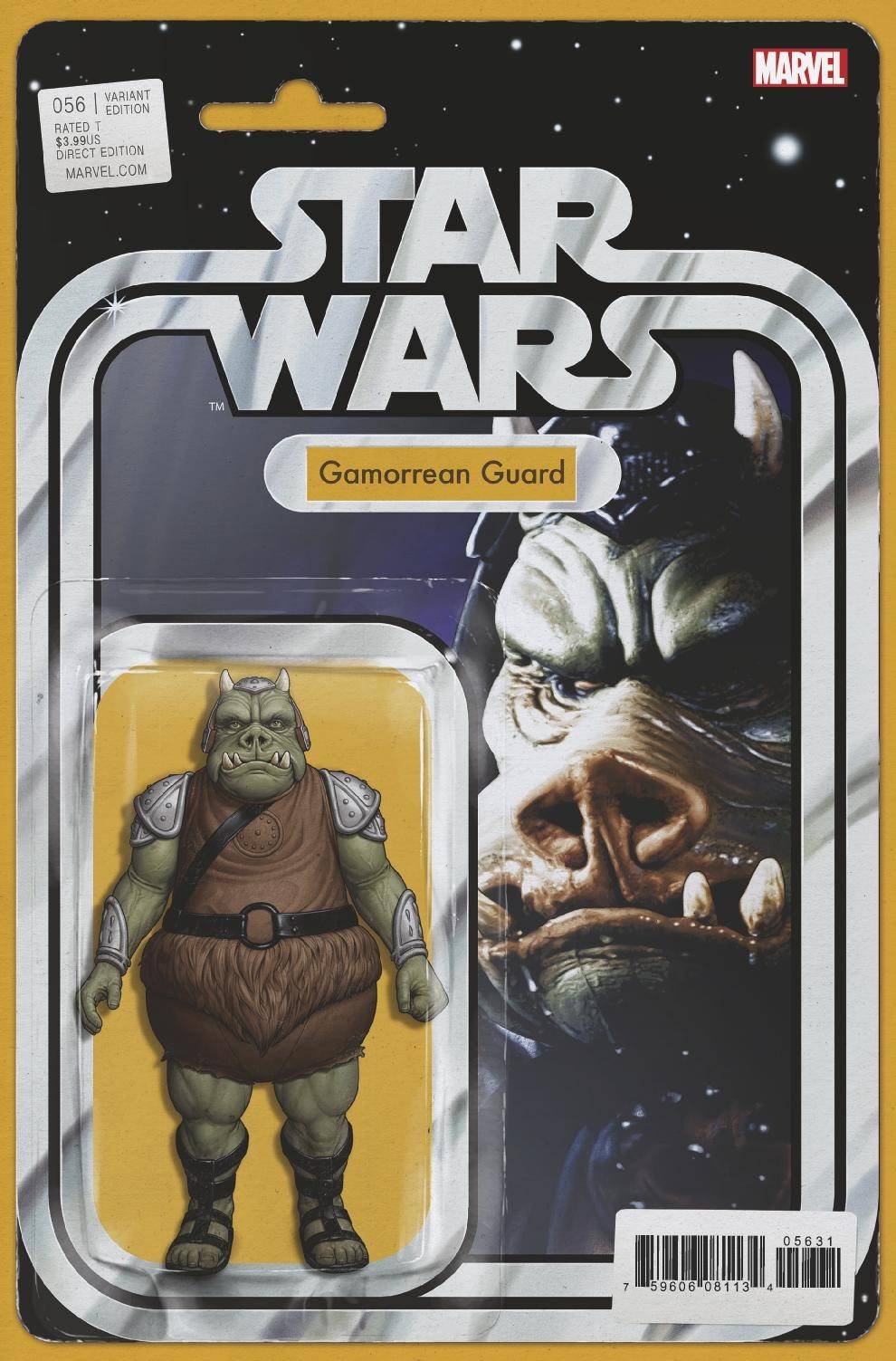 STAR WARS #56 CHRISTOPHER ACTION FIGURE VARIANT 2018 Star Wars Marvel