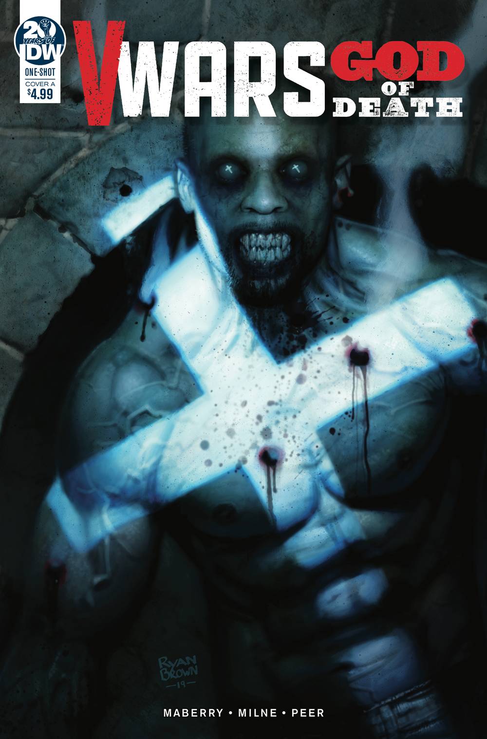 V-WARS GOD OF DEATH ONE-SHOT CVR A BROWN 2019 IDW PUBLISHING