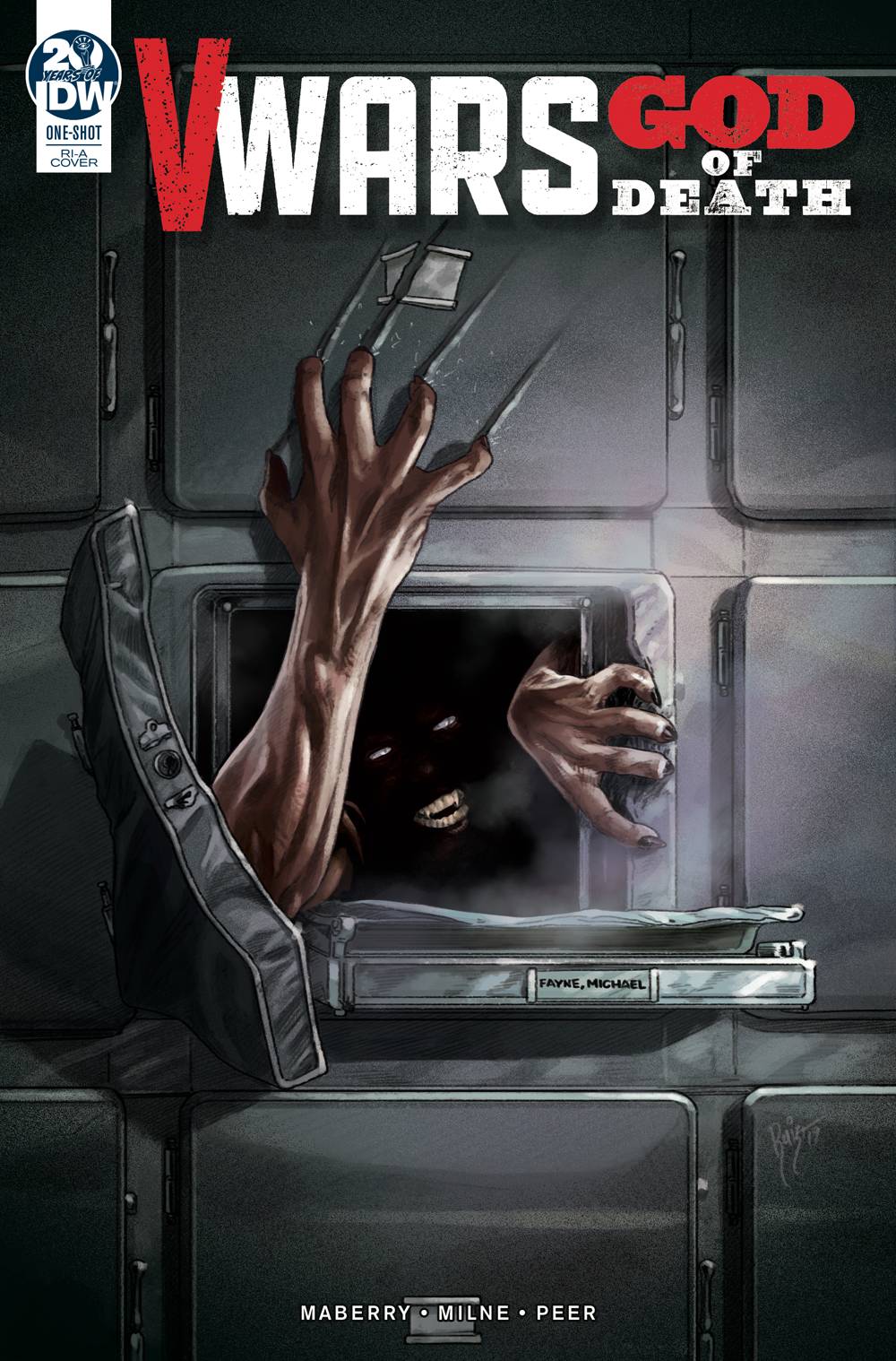 V-WARS GOD OF DEATH ONE-SHOT BURGO 1:10 VARIANT 2019 IDW PUBLISHING