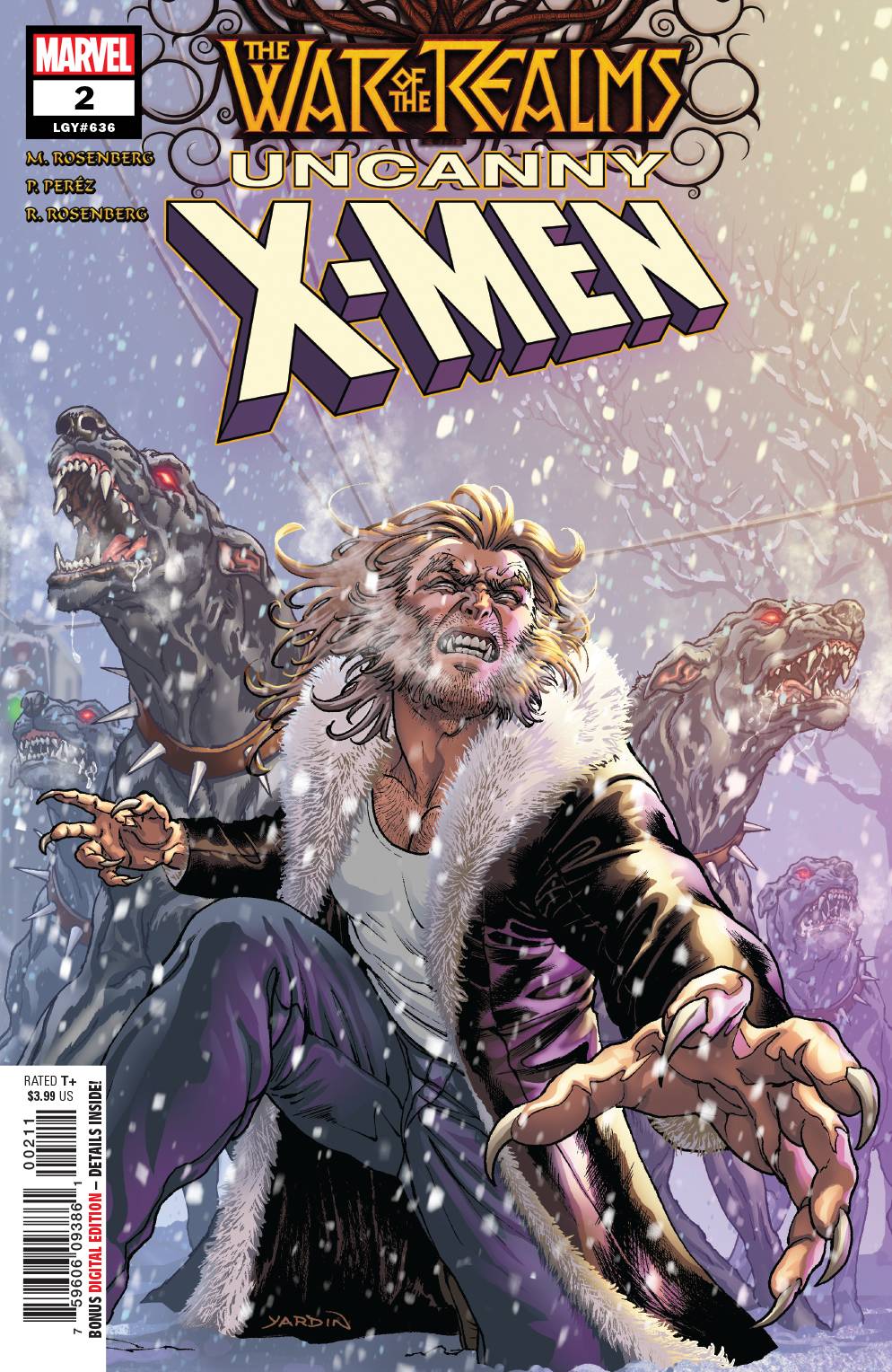 WAR OF REALMS UNCANNY X-MEN #2 (OF 3) 2019 X-Men MARVEL COMICS