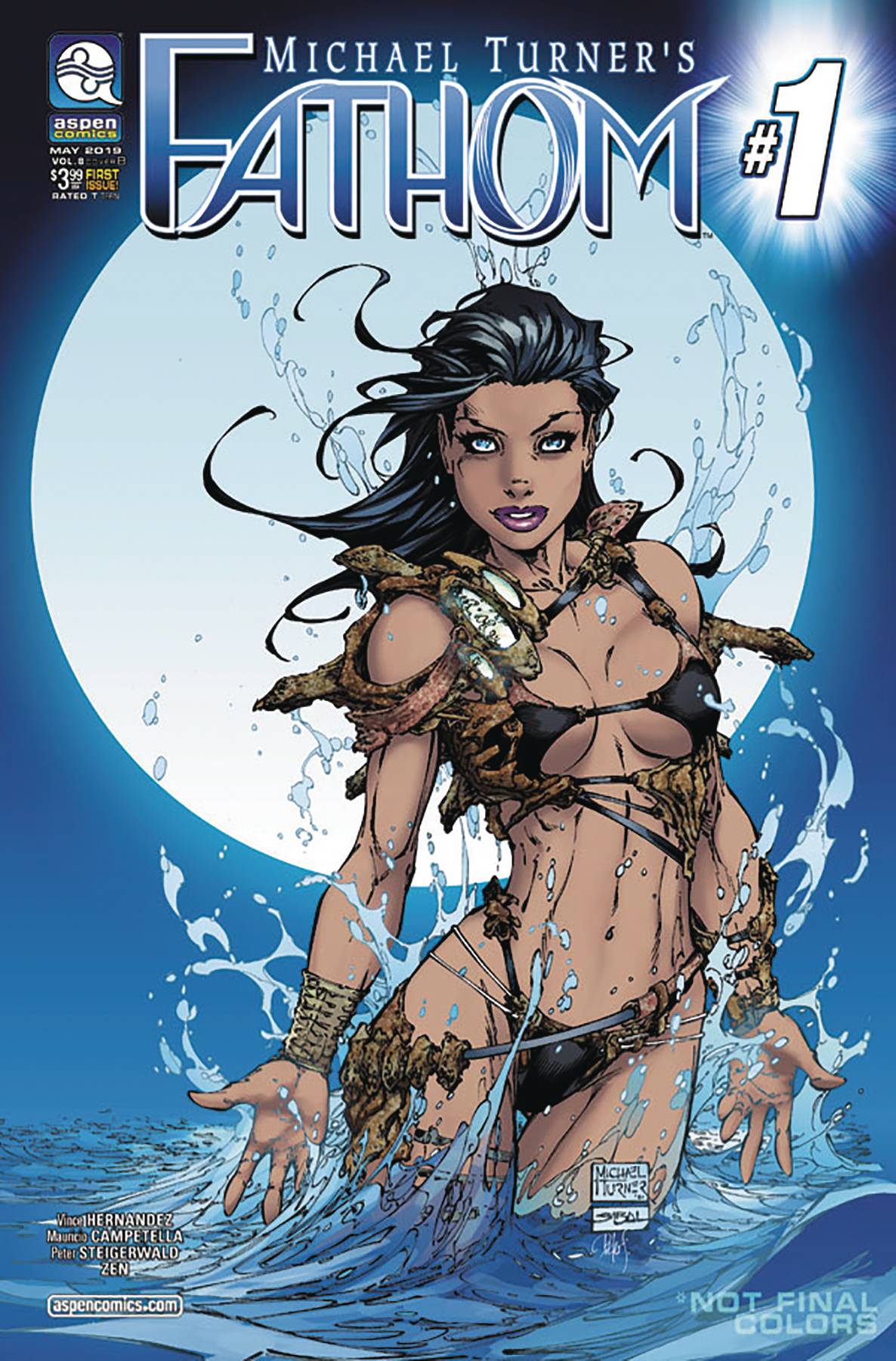 FATHOM VOL 8 #1 CVR B MICHAEL TURNER VARIANT 2019 – Sanctum