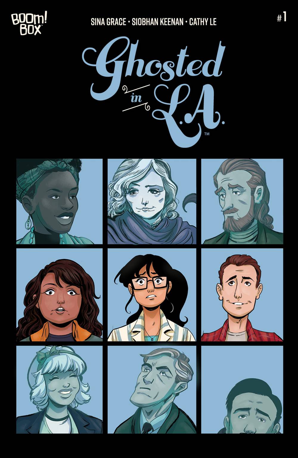 GHOSTED IN LA #1 CVR B GRACE VARIANT 2019 comic BOOM! STUDIOS