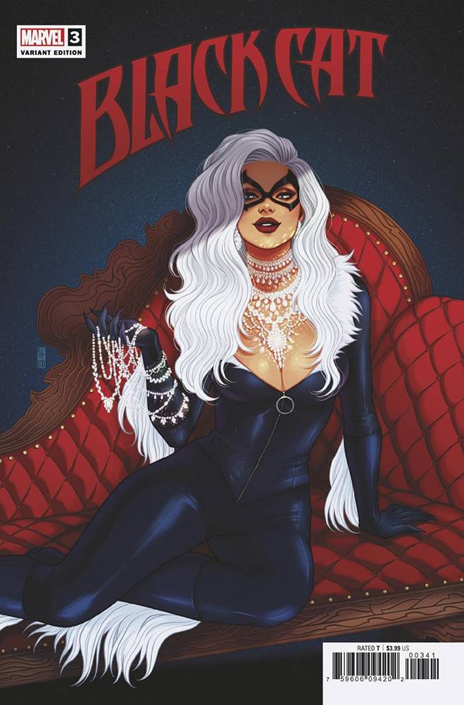 BLACK CAT #3 JEN BARTEL 1:25 VARIANT 2019 Black Cat MARVEL COMICS