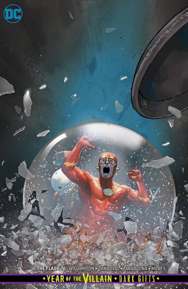 FLASH #76 CARD STOCK VARIANT YOTV DARK GIFTS 2019 Flash DC COMICS