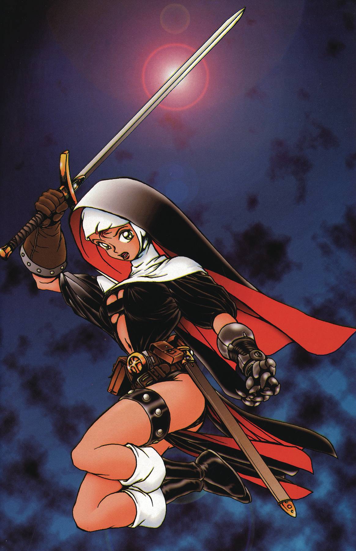 WARRIOR NUN #1 PORTRAITS COMMEMORATIVE VIRGIN VARIANT Warrior Nun AVATAR PRESS INC