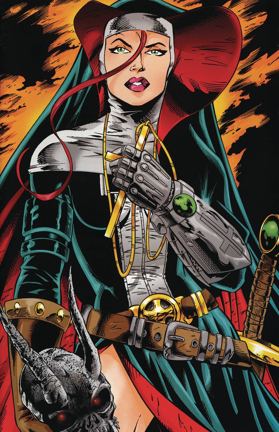 WARRIOR NUN #2 1997 COMMEMORATIVE VARIANT Warrior Nun AVATAR PRESS INC