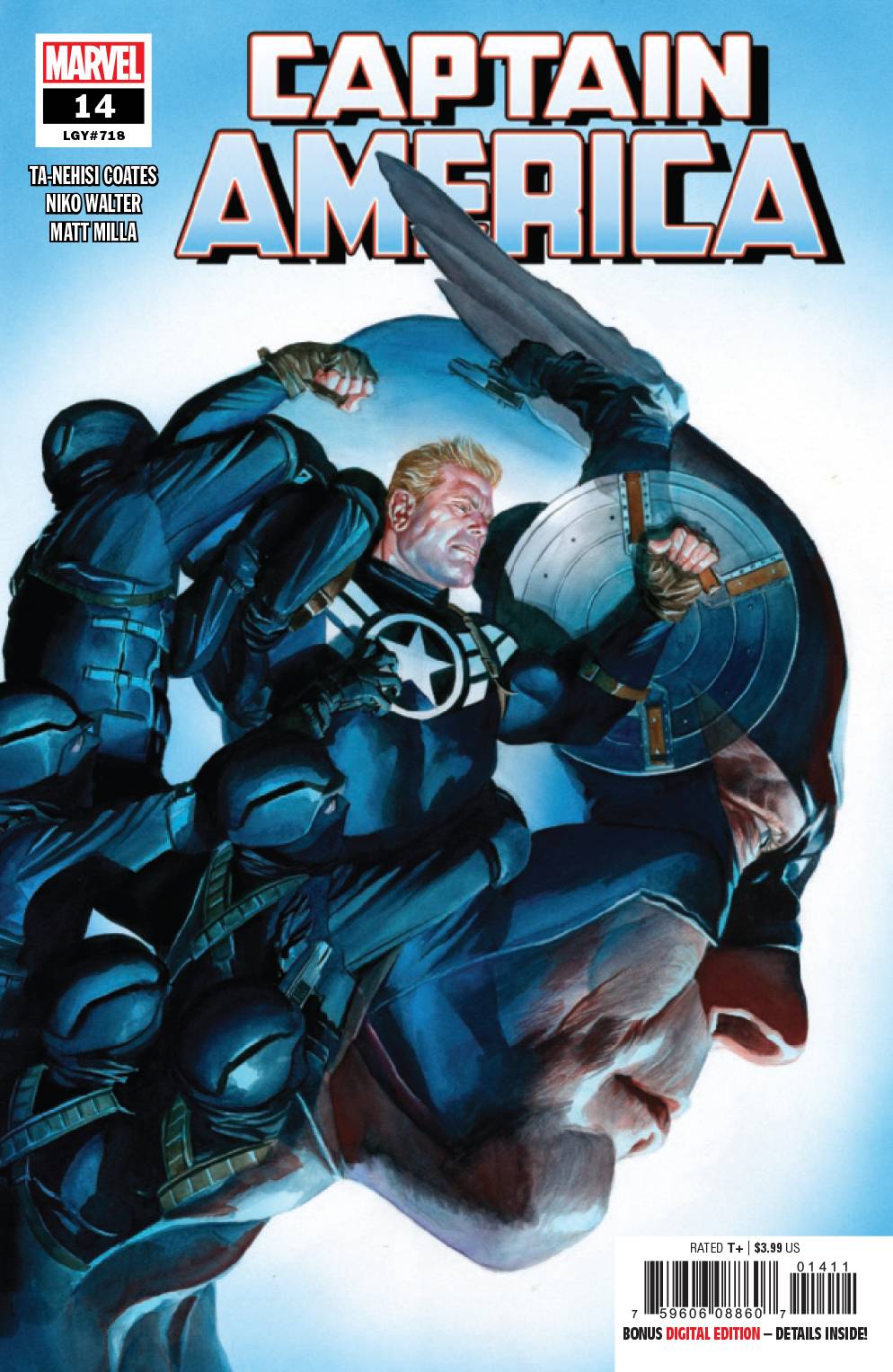 CAPTAIN AMERICA #14 2019 Captain America MARVEL COMICS