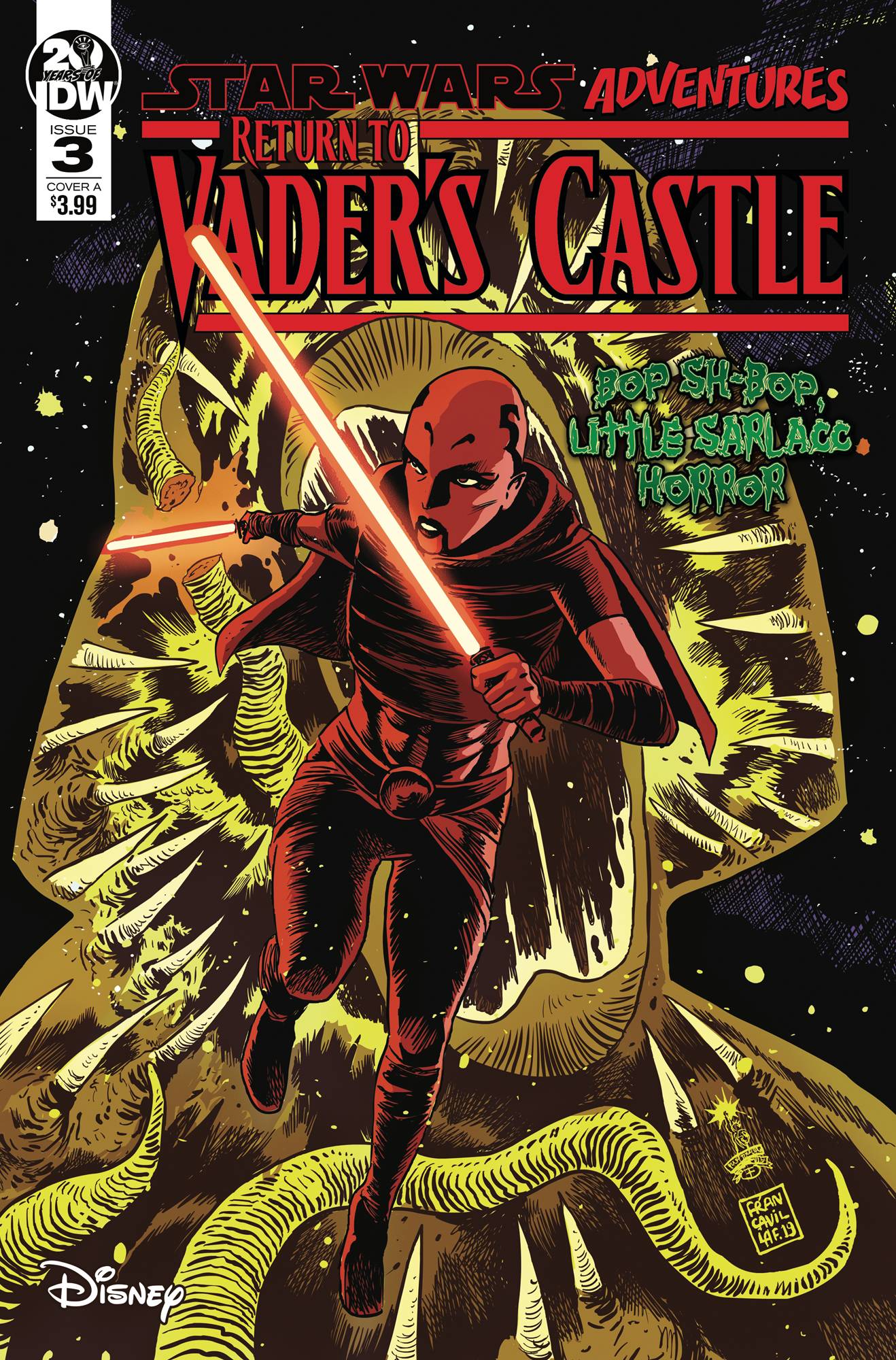STAR WARS ADVENTURES RETURN TO VADERS CASTLE #3 2019 Star Wars Vaders Castle IDW PUBLISHING
