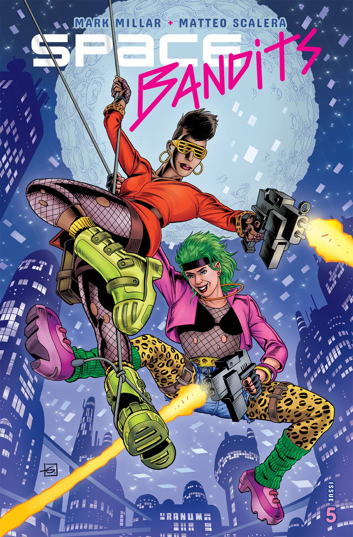 SPACE BANDITS #5 (OF 5) CVR C LEGENDS GIBBONS VARIANT LTD 3000 2019 Space Bandits IMAGE COMICS