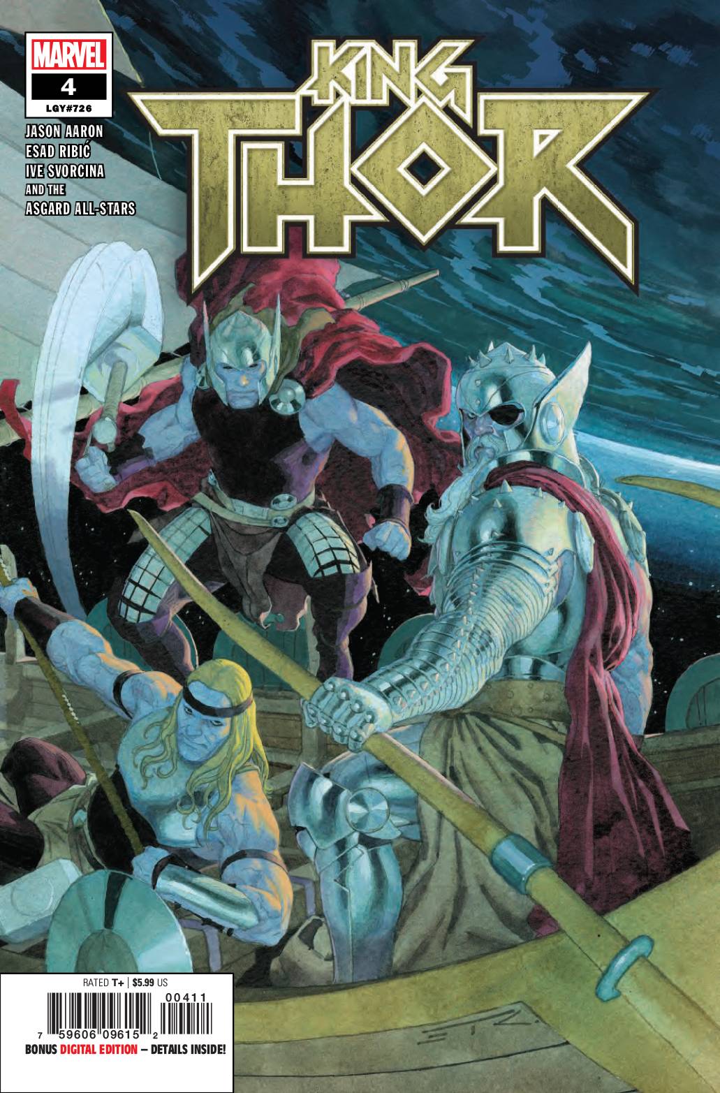 KING THOR #4 (OF 4) 2019 Thor MARVEL COMICS
