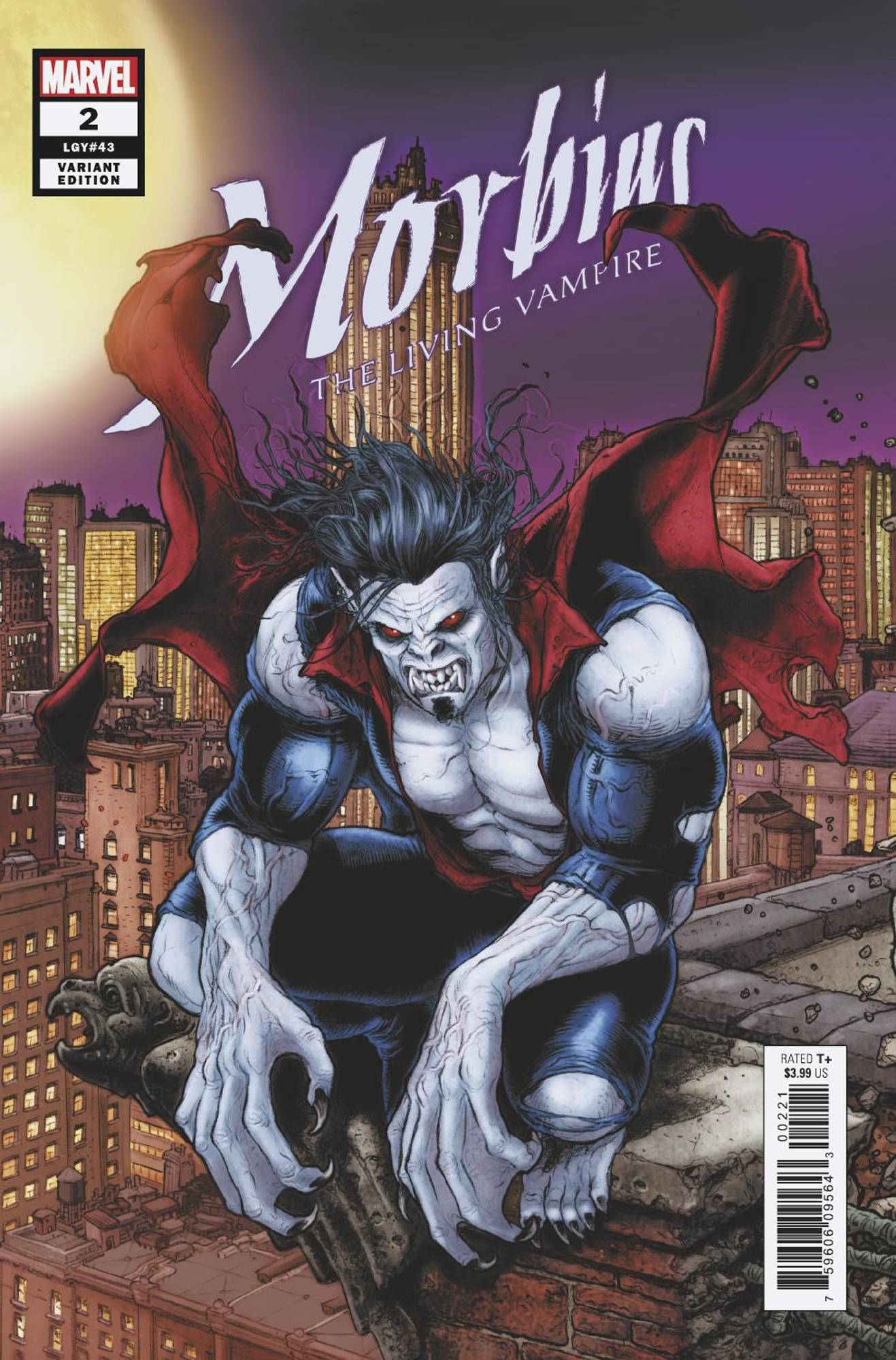 MORBIUS #2 RYP CONNECTING VARIANT 2019 Morbius MARVEL COMICS