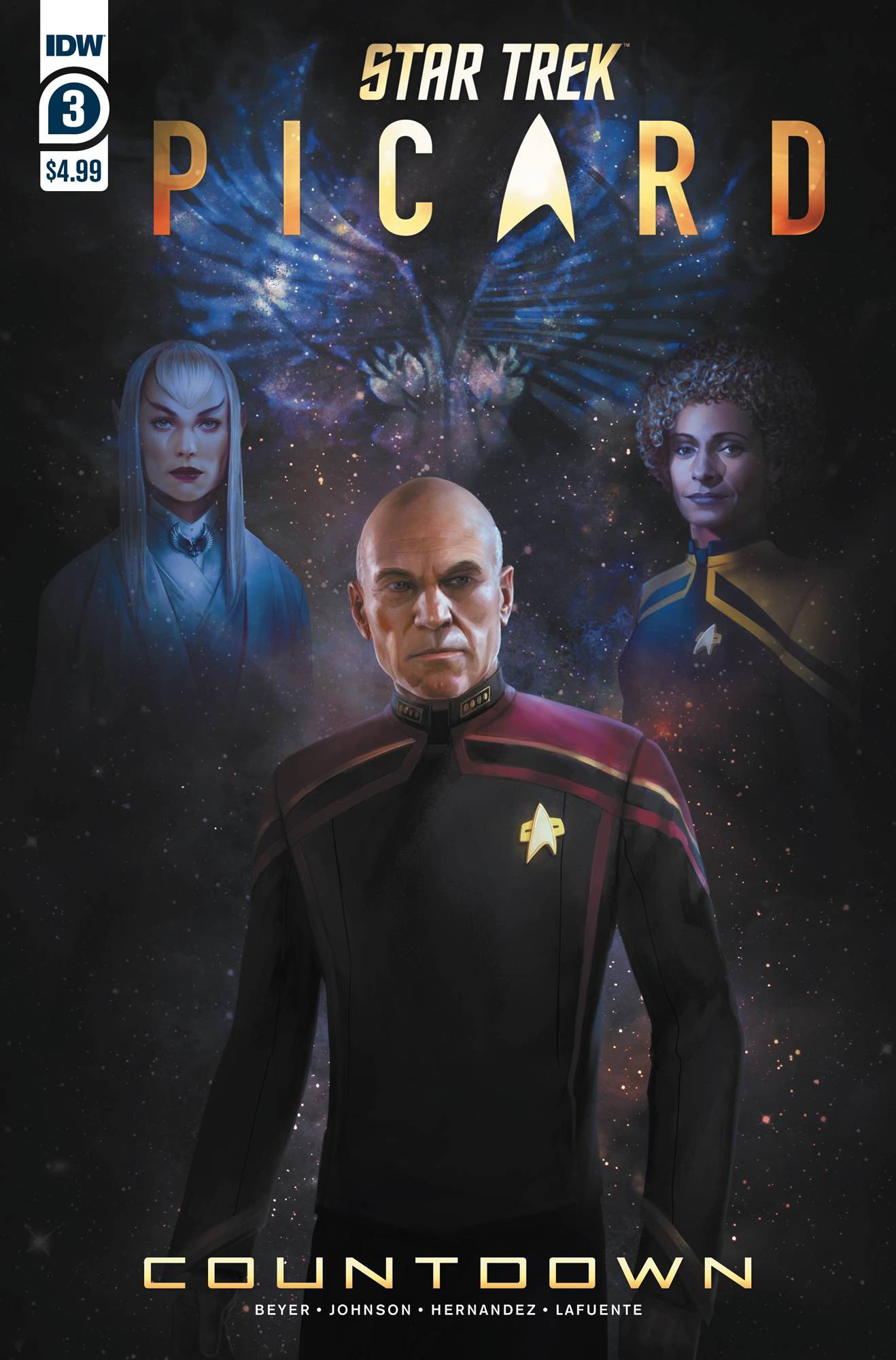 STAR TREK PICARD #3 (OF 3) CVR A PITRE-DUROCHER 2020 Star Trek IDW PUBLISHING