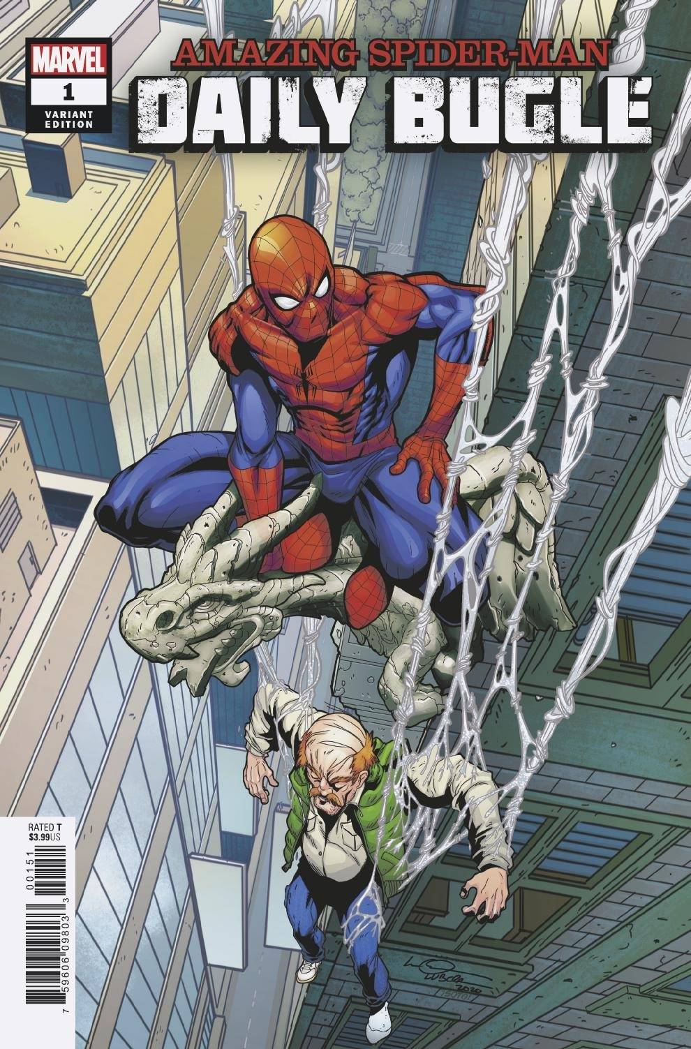 AMAZING SPIDER-MAN DAILY BUGLE #1 (OF 5) LUBERA VARIANT 2020 Amazing Spider-Man MARVEL COMICS