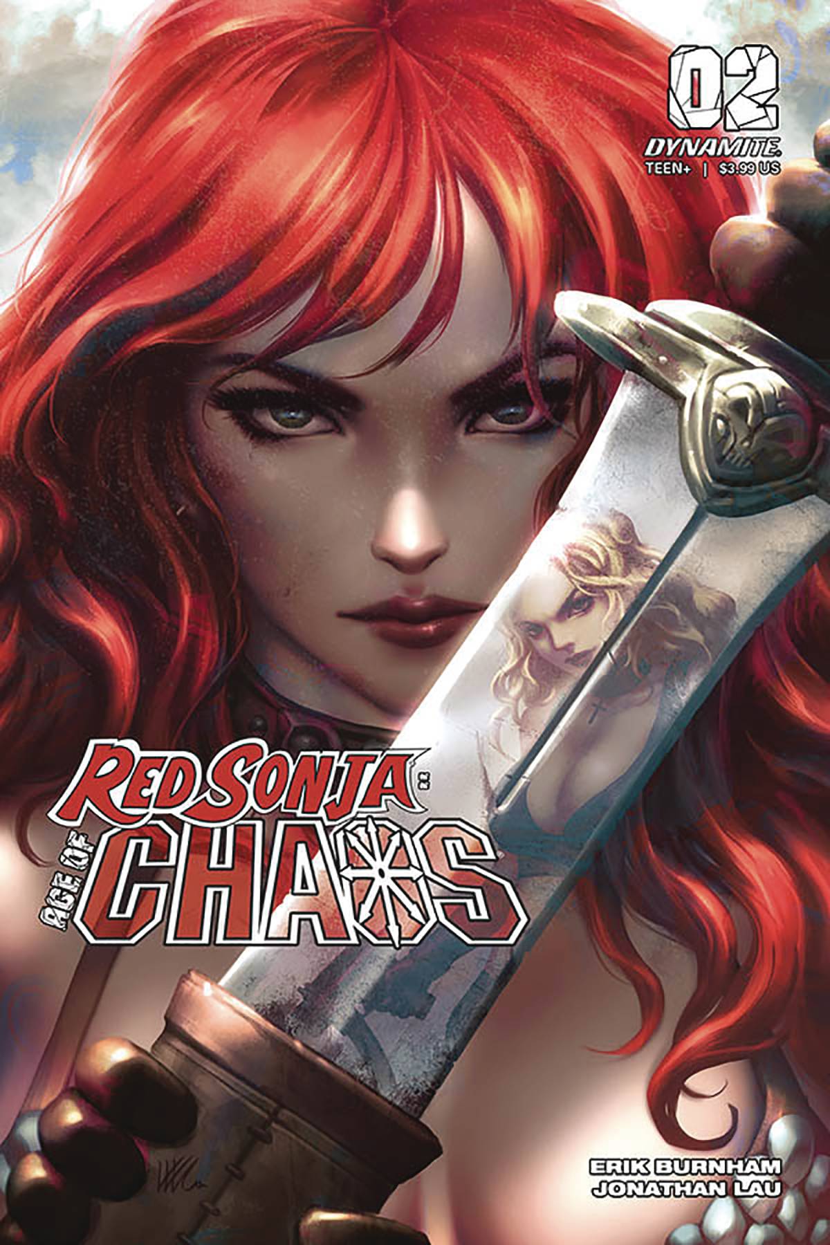 RED SONJA AGE OF CHAOS #2 1:10 KUNKKA VARIANT 2020 Red Sonja DYNAMITE