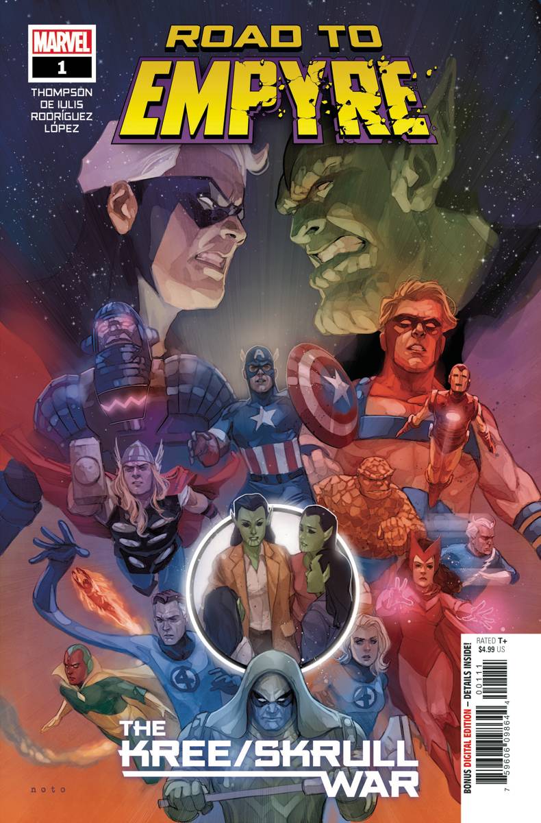 ROAD TO EMPYRE KREE SKRULL WAR #1 2020 comic book MARVEL COMICS