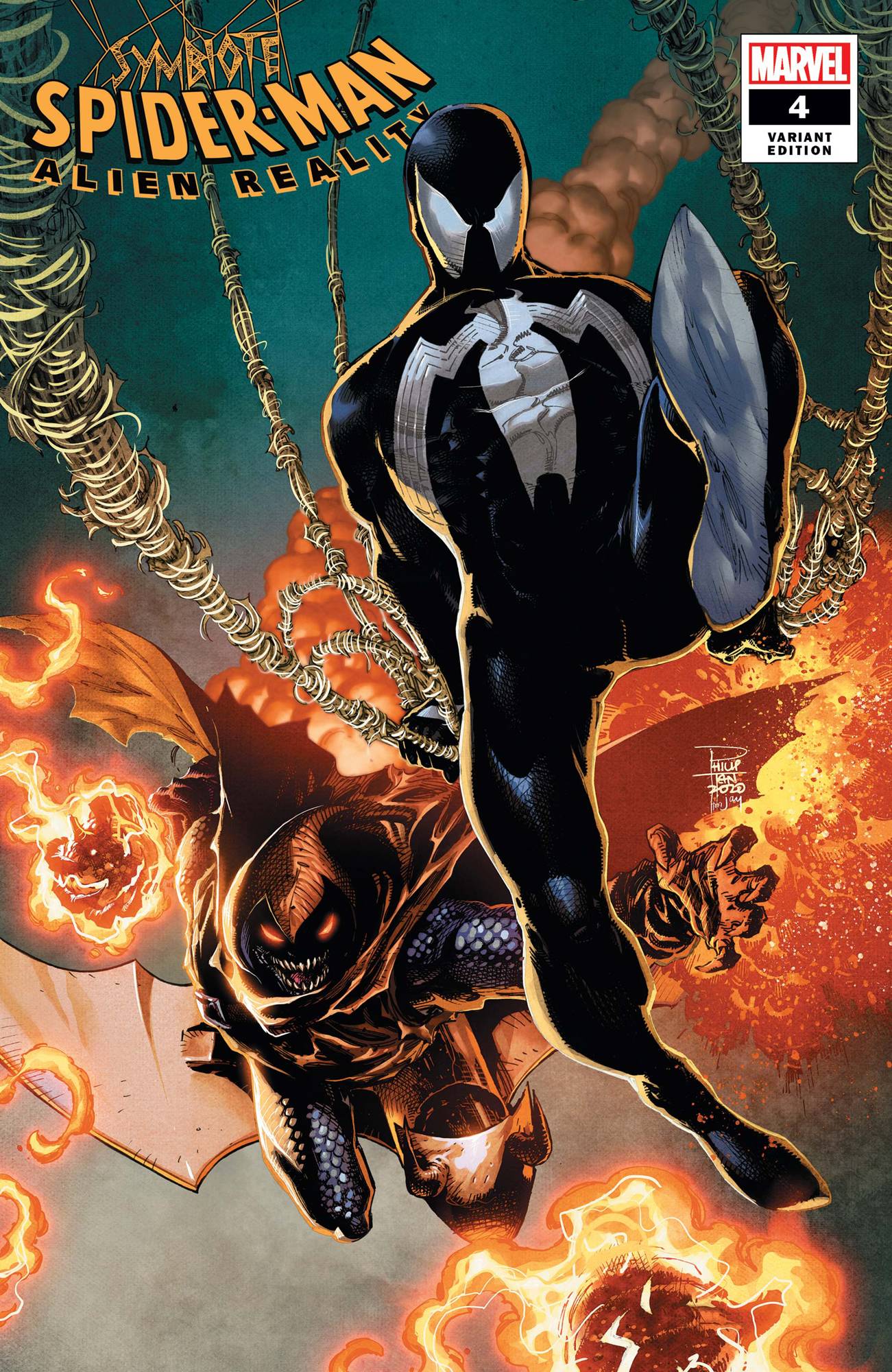 SYMBIOTE SPIDER-MAN ALIEN REALITY #4 (OF 5) PHILIP TAN VARIANT Spider-Man MARVEL COMICS