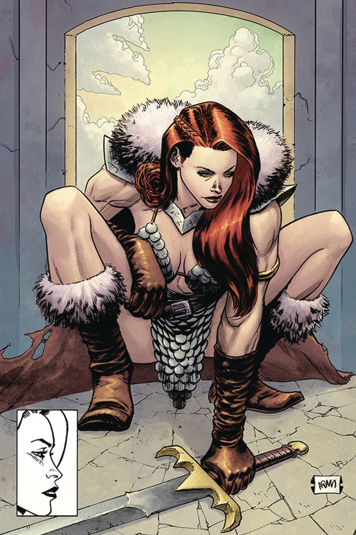 RED SONJA #15 1:15 MCFARLANE SPIDER-MAN HOMAGE VIRGIN VARIANT 2020 Red Sonja DYNAMITE