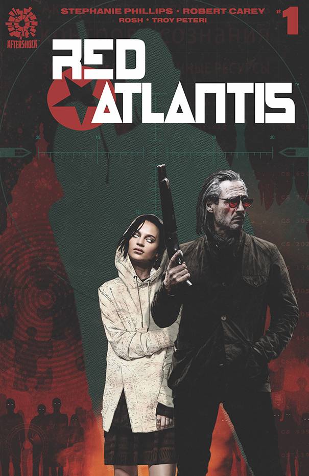 RED ATLANTIS #1 BRADSTREET 1:15 VARIANT 2020 Red Atlantis AFTERSHOCK COMICS