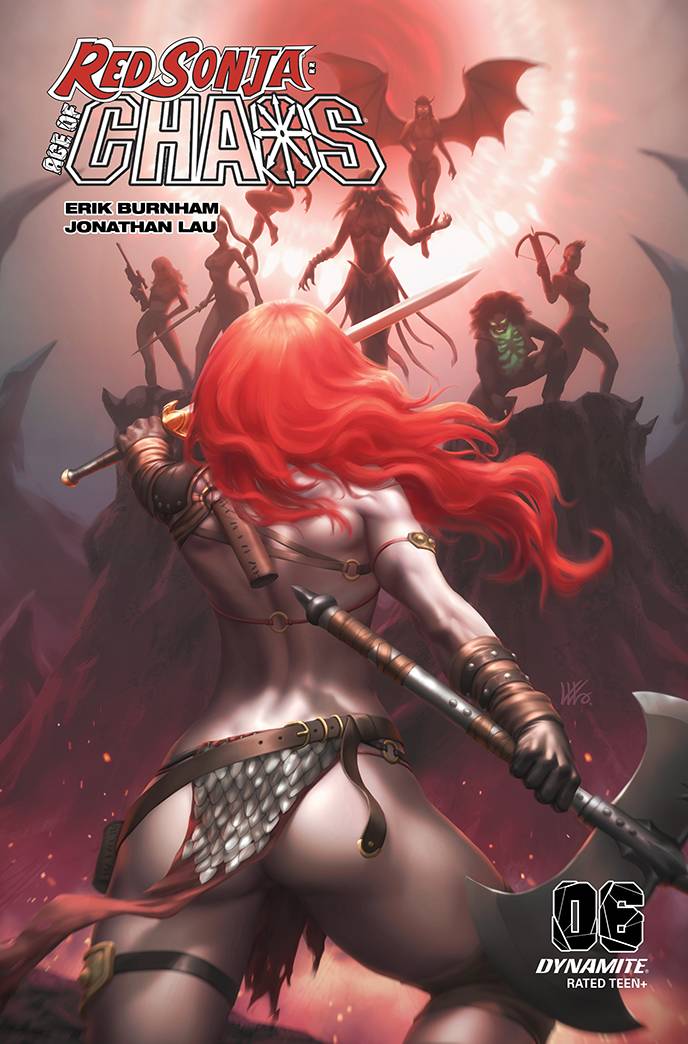RED SONJA AGE OF CHAOS #6 KUNKKA 1:10 VARIANT 2020 Red Sonja DYNAMITE
