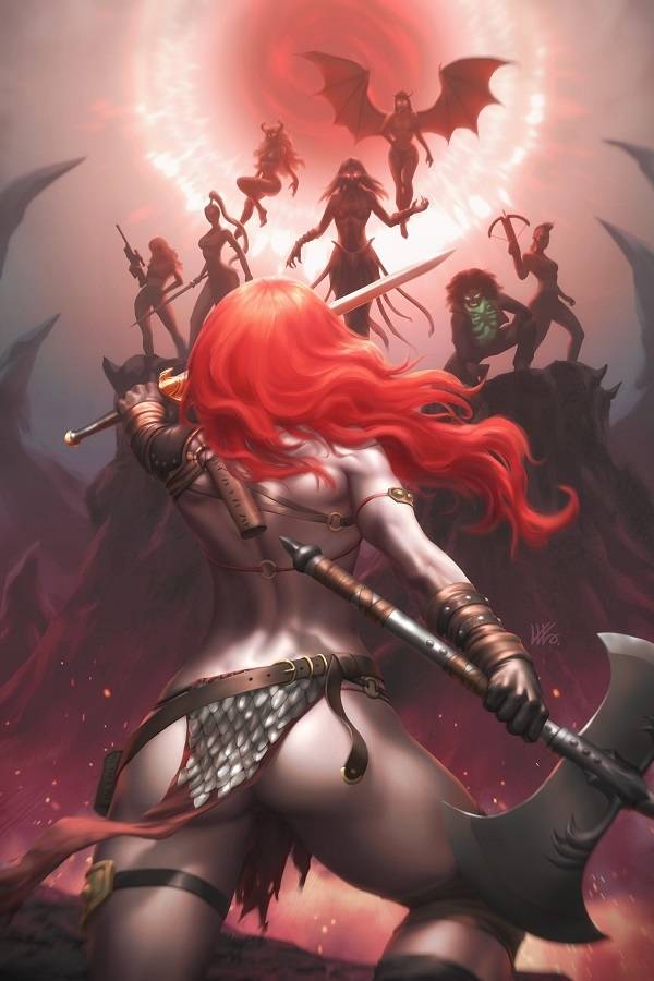 RED SONJA AGE OF CHAOS #6 KUNKKA 1:25 VIRGIN VARIANT 2020 Red Sonja DYNAMITE
