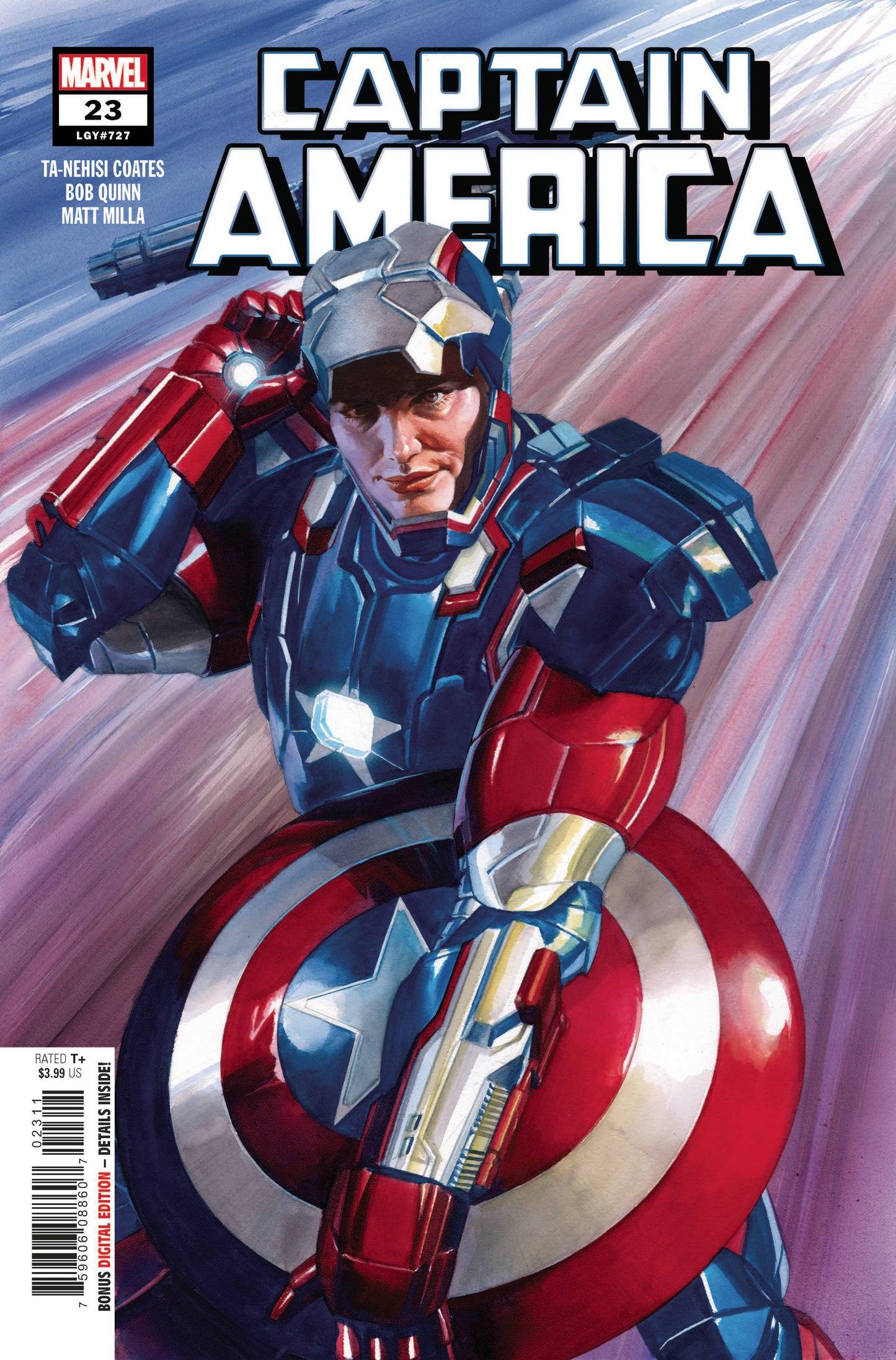 CAPTAIN AMERICA #23 2020 ALEX ROSS Captain America MARVEL COMICS