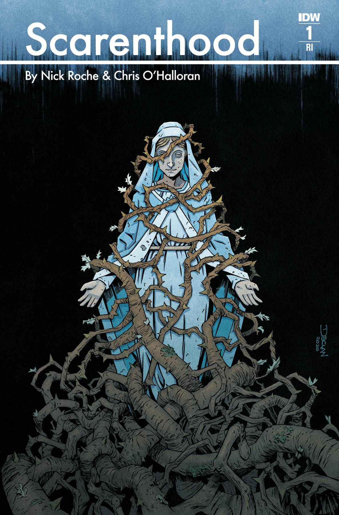 SCARENTHOOD #1 (OF 4) SHALVEY 1:10 VARIANT 2020 comic IDW PUBLISHING