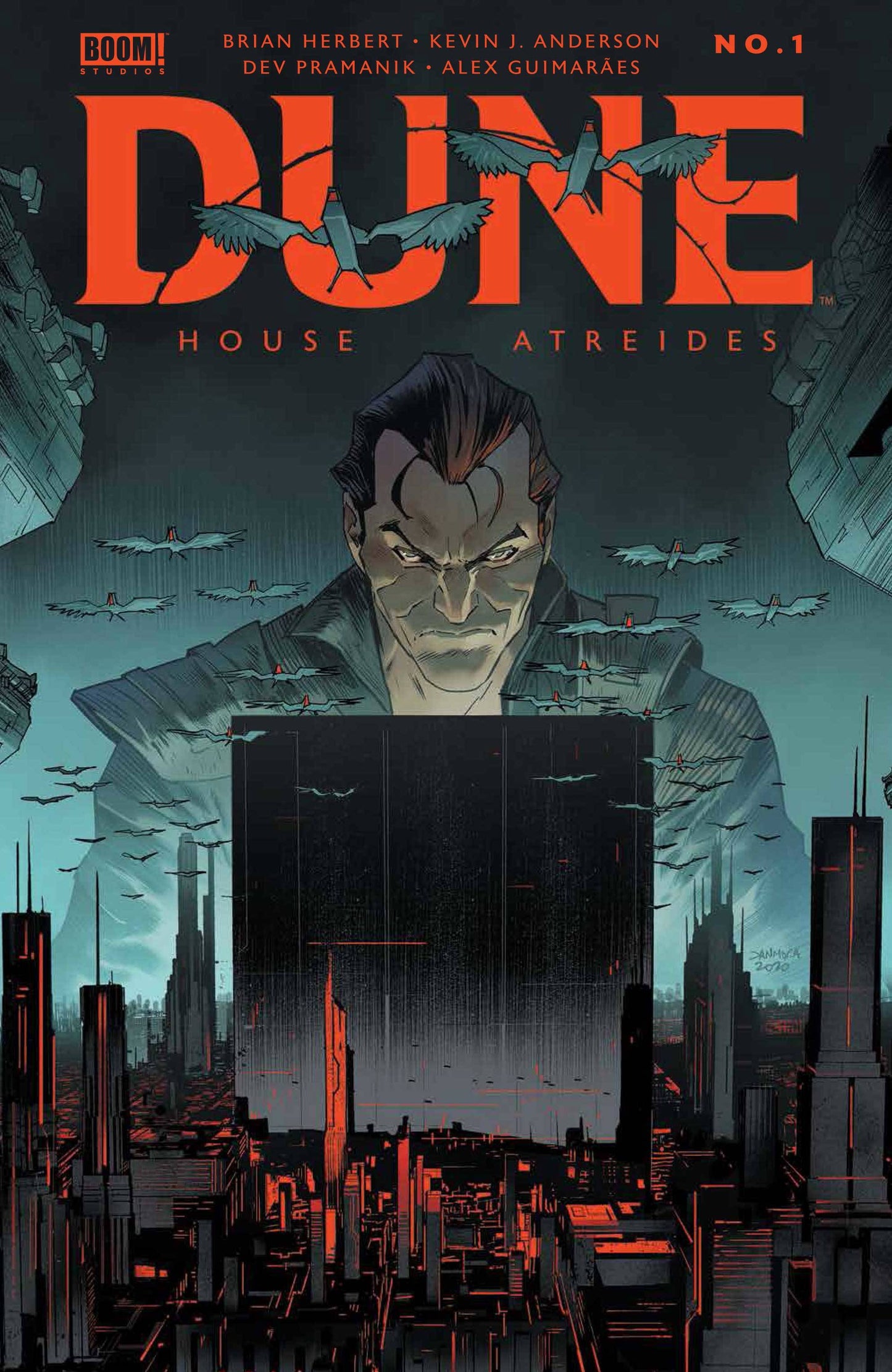 DUNE HOUSE ATREIDES #1 CVR B MORA 2020 Dune BOOM! STUDIOS