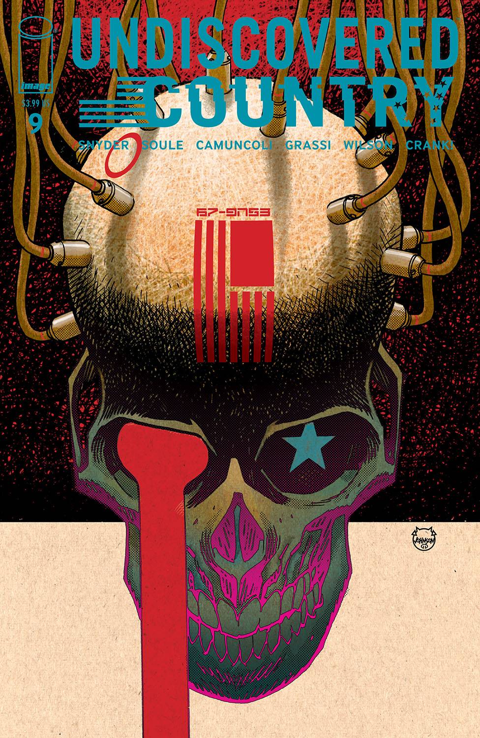 UNDISCOVERED COUNTRY #9 CVR B JOHNSON (MR) 2020 comic IMAGE COMICS