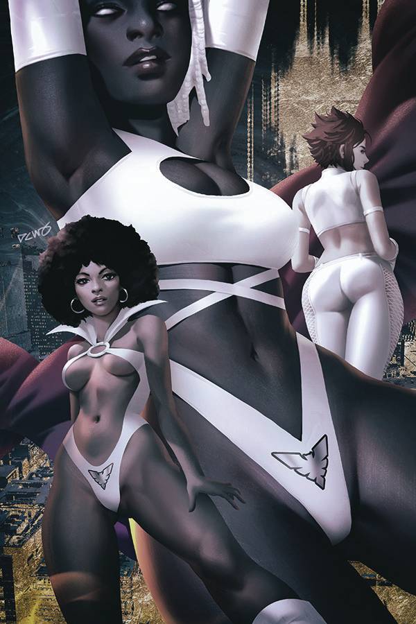 SACRED SIX #3 DERRICK CHEW 1:11 MONOCHROMATIC VIRGIN VARIANT 2020 Vampirella DYNAMITE