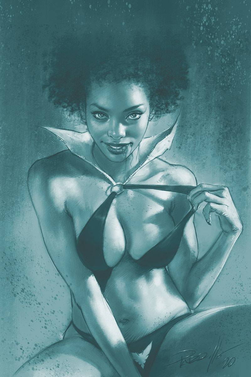 SACRED SIX #3 PARRILLO 1:35 TINT VIRGIN VARIANT 2020 Vampirella DYNAMITE