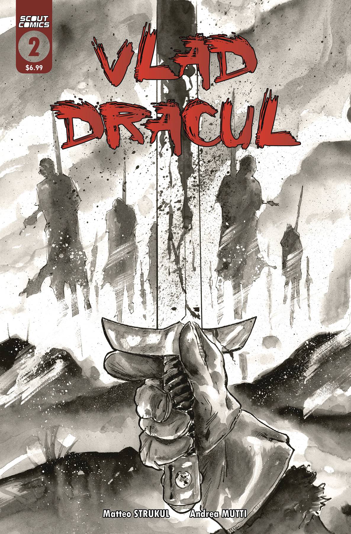 VLAD DRACUL #2 (OF 3) 2ND PRINT VARIANT 2020 SCOUT COMICS