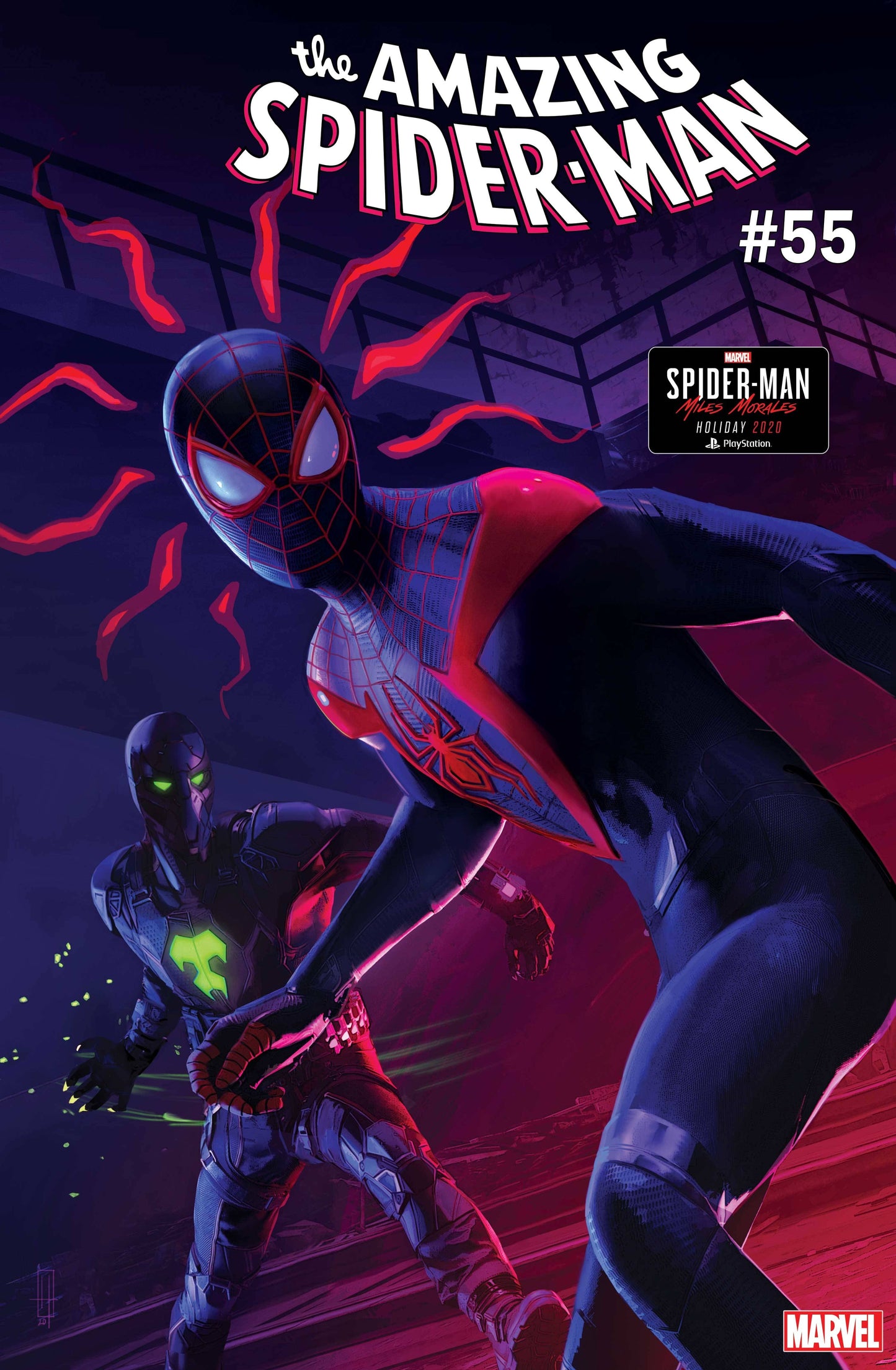 AMAZING SPIDER-MAN #55 1:10 MILES MORALES VARIANT 2020 Amazing Spider-Man MARVEL COMICS