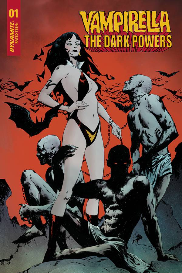 VAMPIRELLA DARK POWERS #1 1:20 JAE LEE VAMPI DEMONS RED VARIANT 2020 Vampirella DYNAMITE