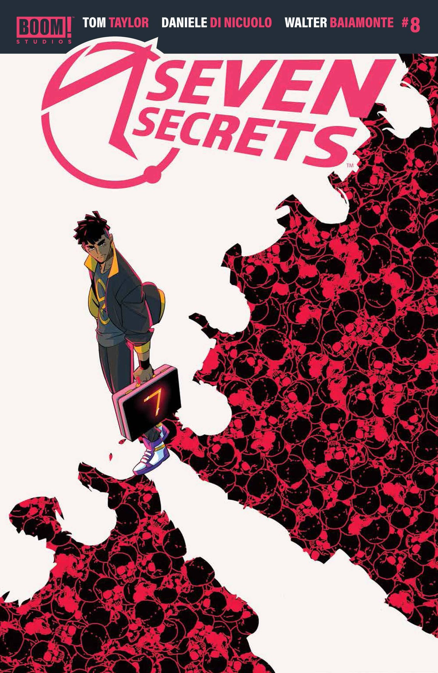 SEVEN SECRETS #8 CVR A DI NICUOLO 2021 Seven Secrets BOOM! STUDIOS