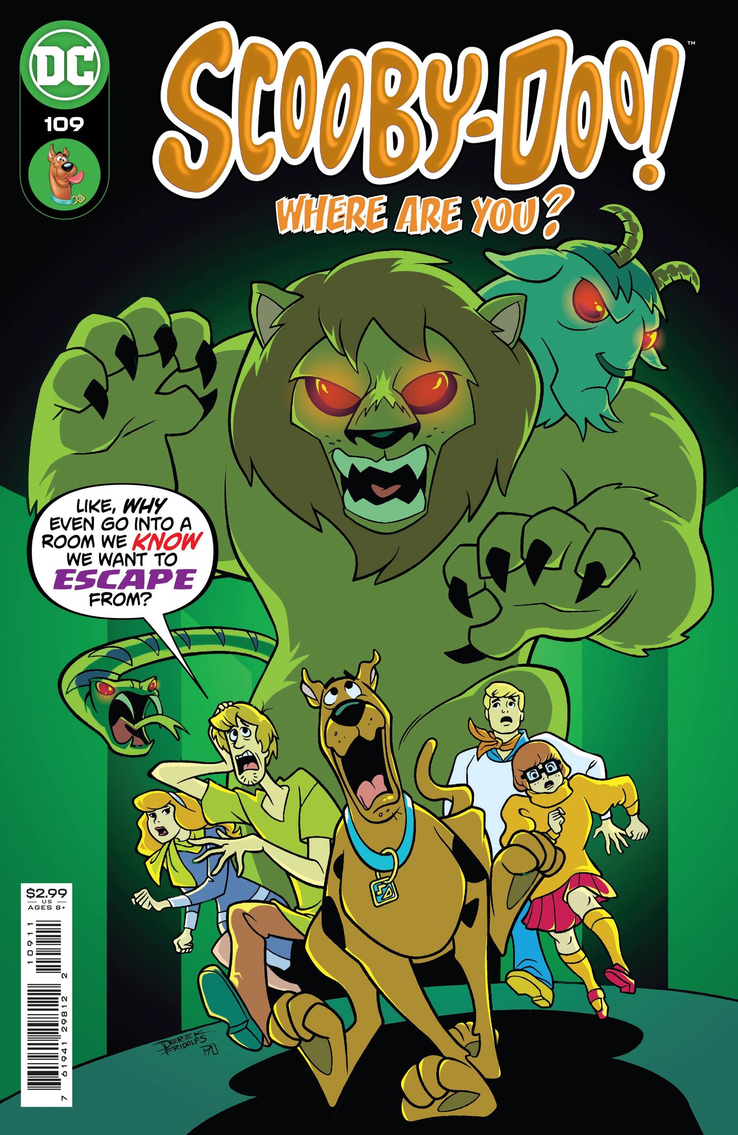 SCOOBY-DOO WHERE ARE YOU #109 2021 Scooby-Doo DC COMICS