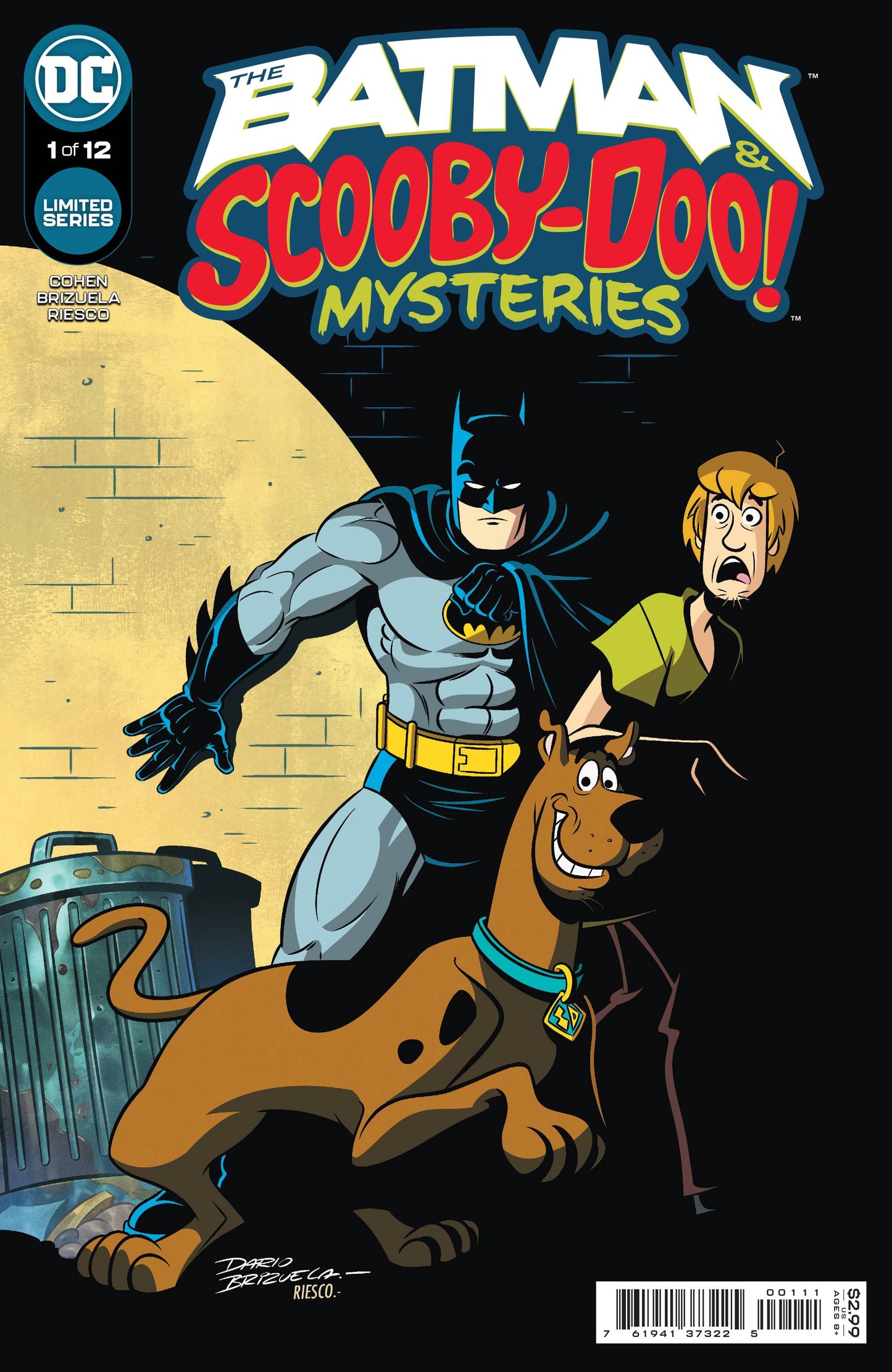 BATMAN & SCOOBY-DOO MYSTERIES #1 (OF 12) 2021 Batman and Scooby-Doo DC COMICS