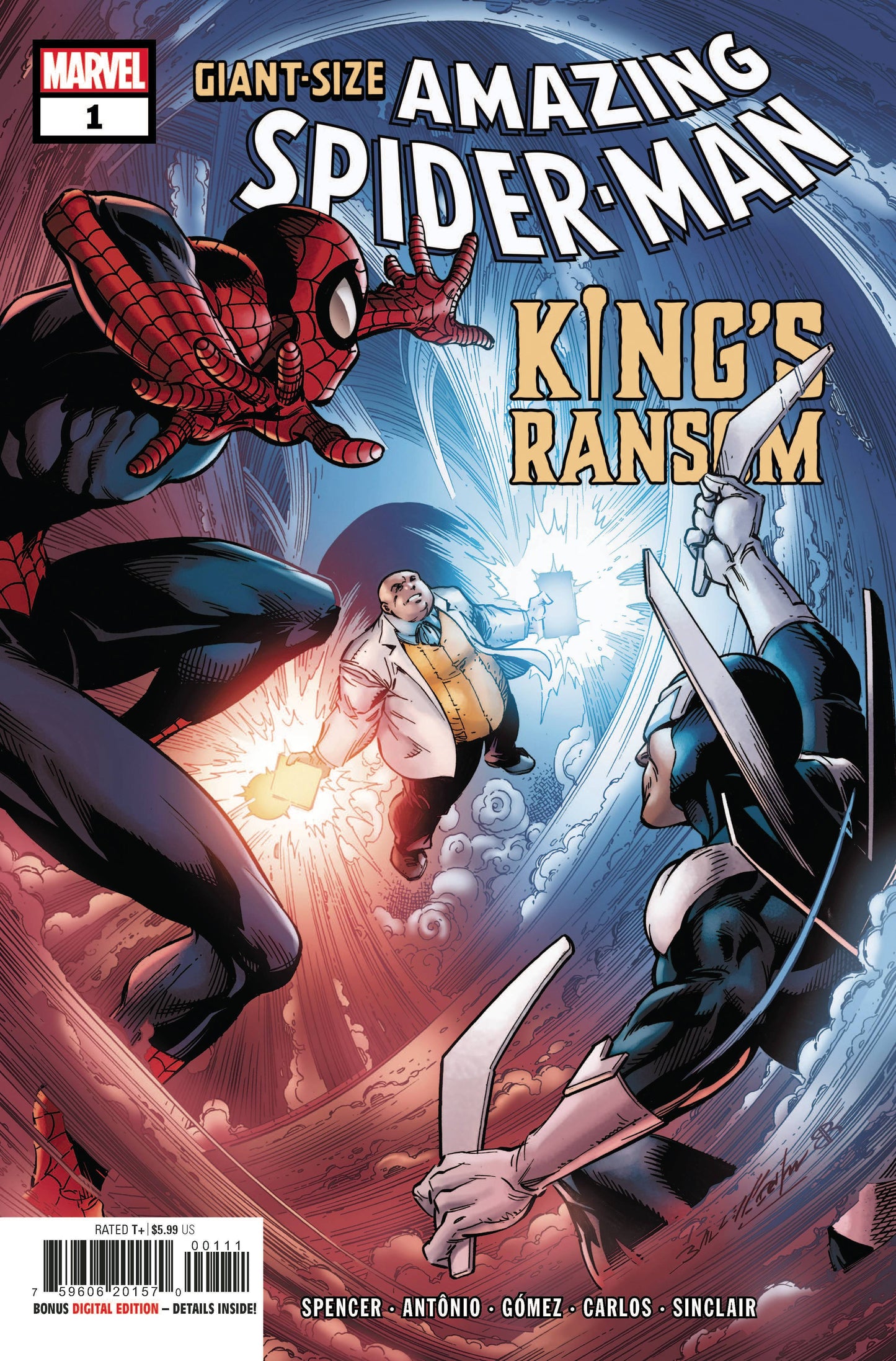 GIANT-SIZE AMAZING SPIDER-MAN KINGS RANSOM #1 2021 Amazing Spider-Man MARVEL COMICS