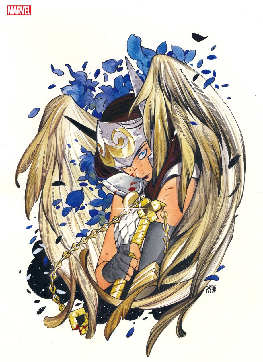 MIGHTY VALKYRIES #2 (OF 5) PEACH MOMOKO VIRGIN 1:50 VARIANT 2021 Mighty Valkyries MARVEL COMICS