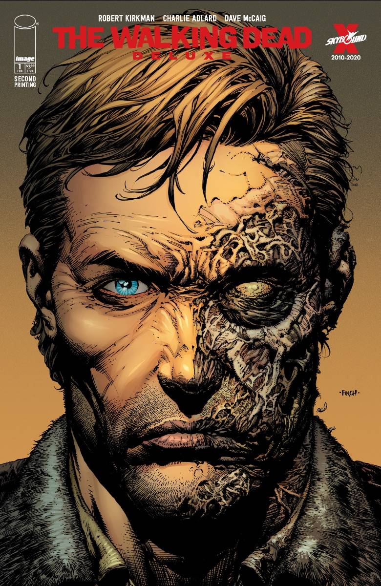 WALKING DEAD DLX DELUXE #1 CVR A FINCH & MCCAIG RICK GRIMES 2ND PRINT VARIANT2021 Walking Dead IMAGE COMICS