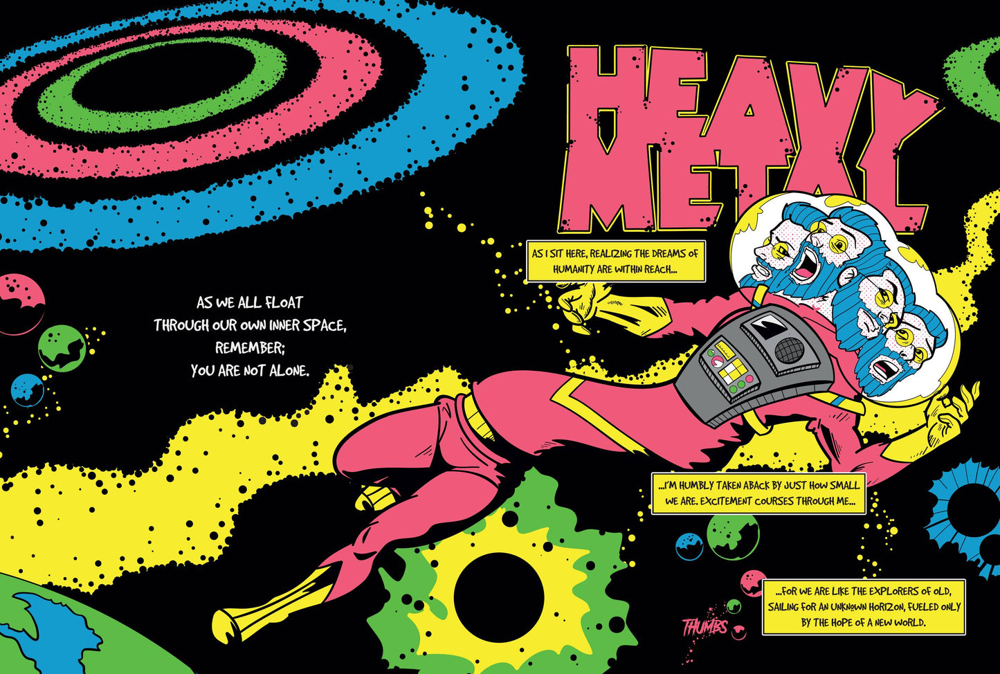 HEAVY METAL #307 CVR A THUMBS (MR) 2021 Heavy Metal HEAVY METAL MAGAZINE