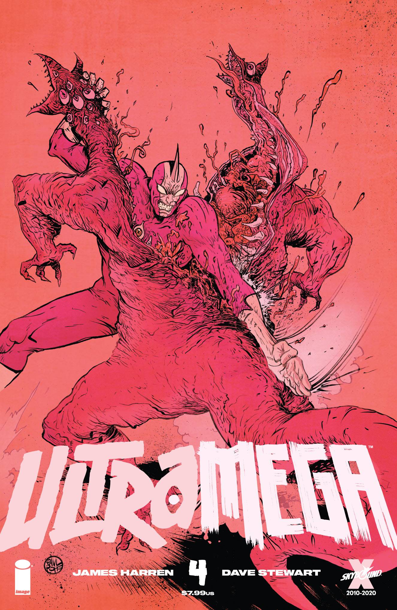 ULTRAMEGA BY JAMES HARREN #4 CVR B POPE & SPICER (MR) 2021 Ultramega IMAGE COMICS