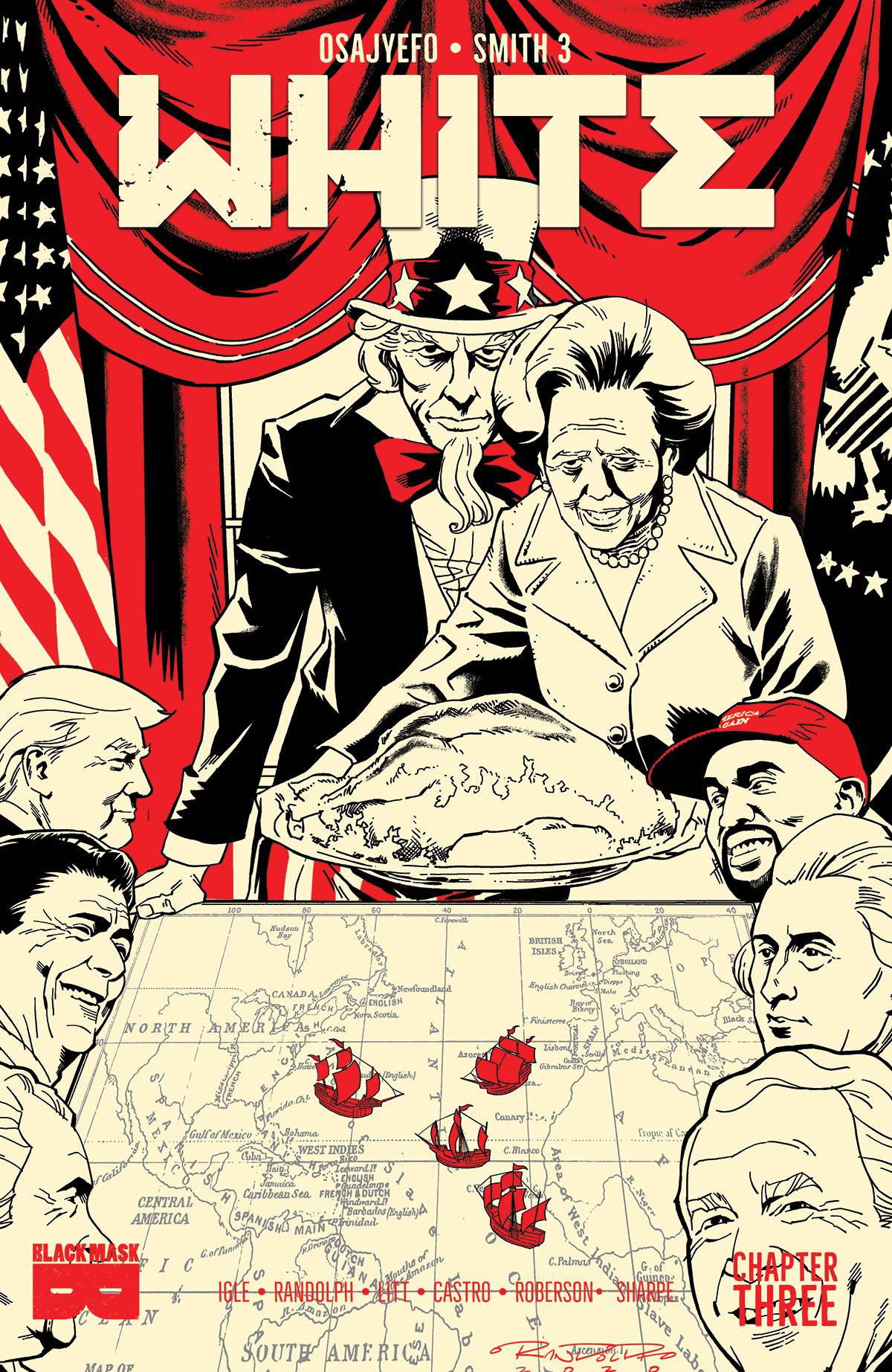 WHITE #3 1ST PRINT VARIANT (MR) 2021 BLACK MASK COMICS