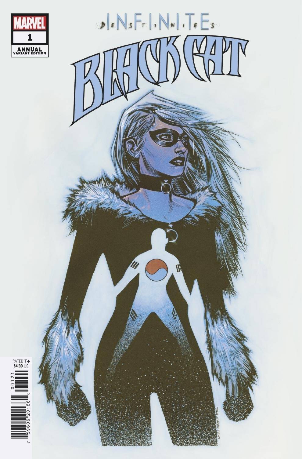 BLACK CAT ANNUAL #1 CHAREST VARIANT (1ST APP TIGER DIVISION) 2021 Black Cat MARVEL COMICS