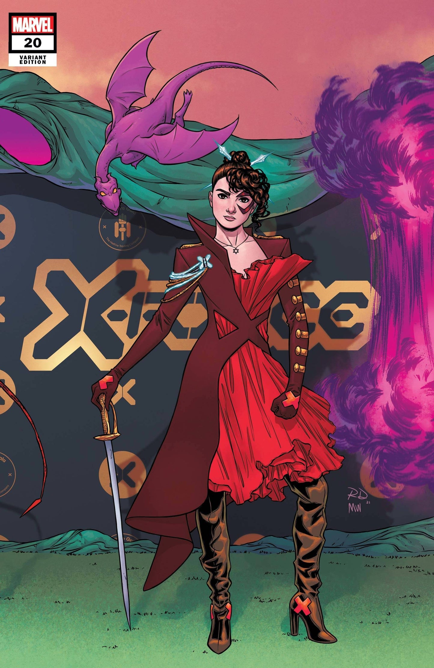 X-FORCE #20 DAUTERMAN CONNECTING VARIANT GALA 2021 X-Force MARVEL COMICS