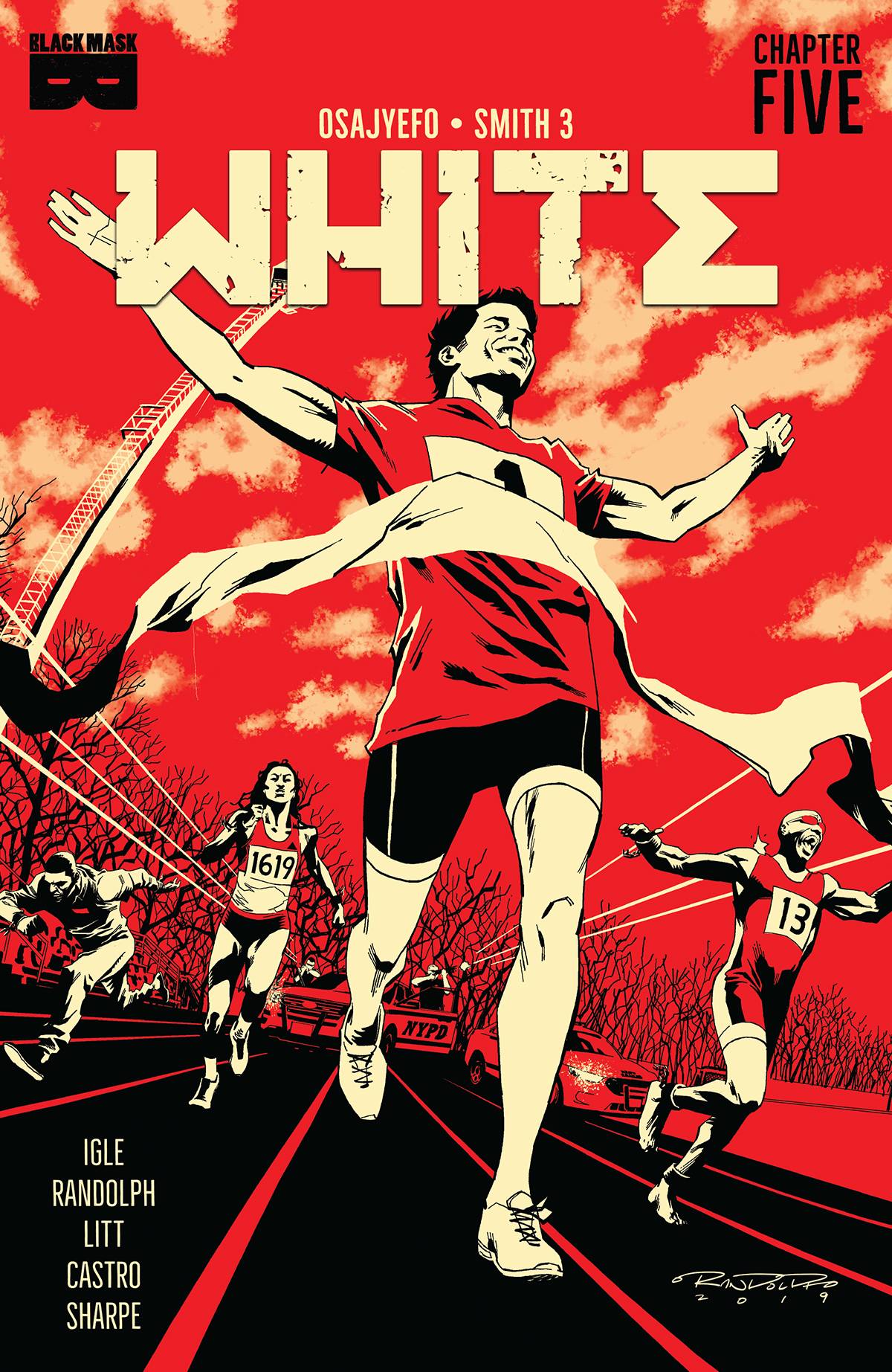 WHITE #5 1ST PRINT VARIANT (MR) 2021 BLACK MASK COMICS