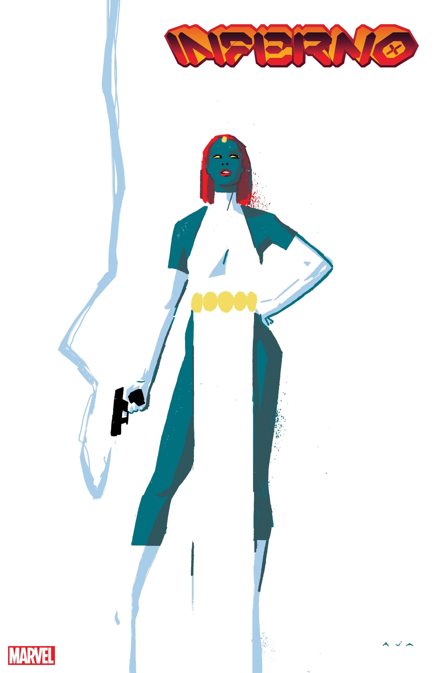 INFERNO #2 (OF 4) AJA 1:50 VARIANT 2021 X-Men MARVEL PRH