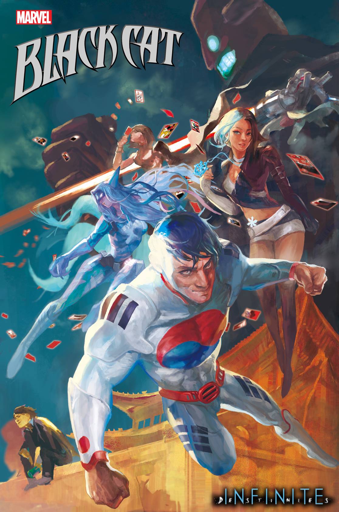 BLACK CAT ANNUAL #1 2ND PRINT VARIANT (1ST APP TIGER DIVISION) 2021 Black Cat MARVEL COMICS