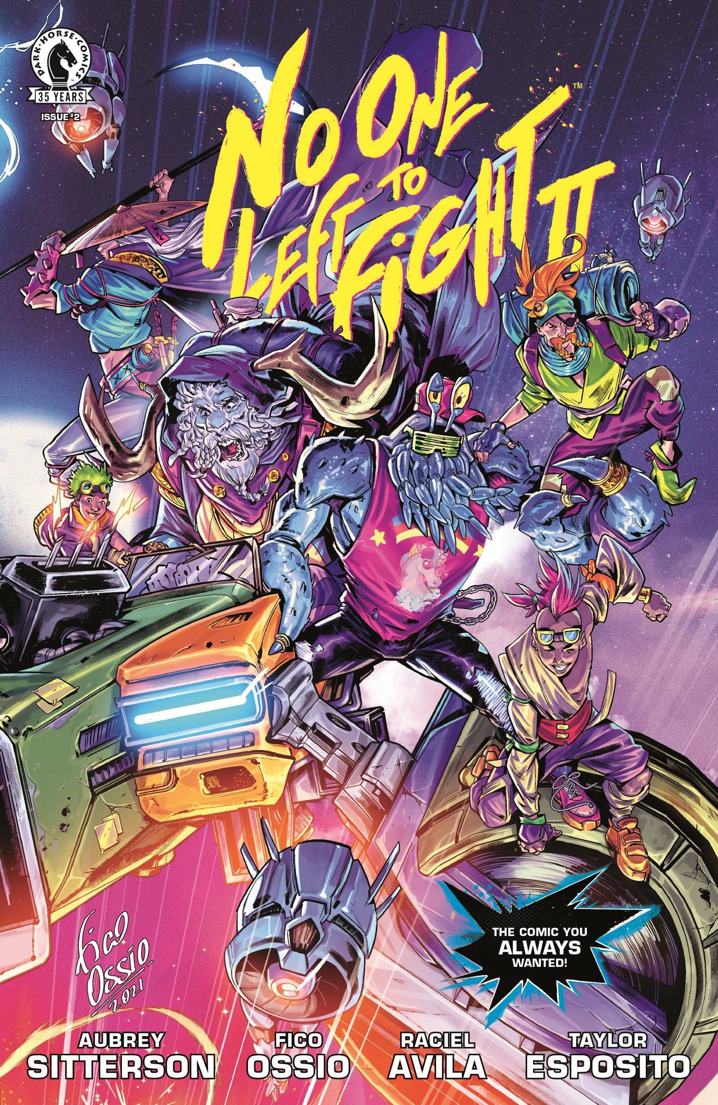 NO ONE LEFT TO FIGHT II #2 (OF 5) CVR B 2021 comic book DARK HORSE COMICS