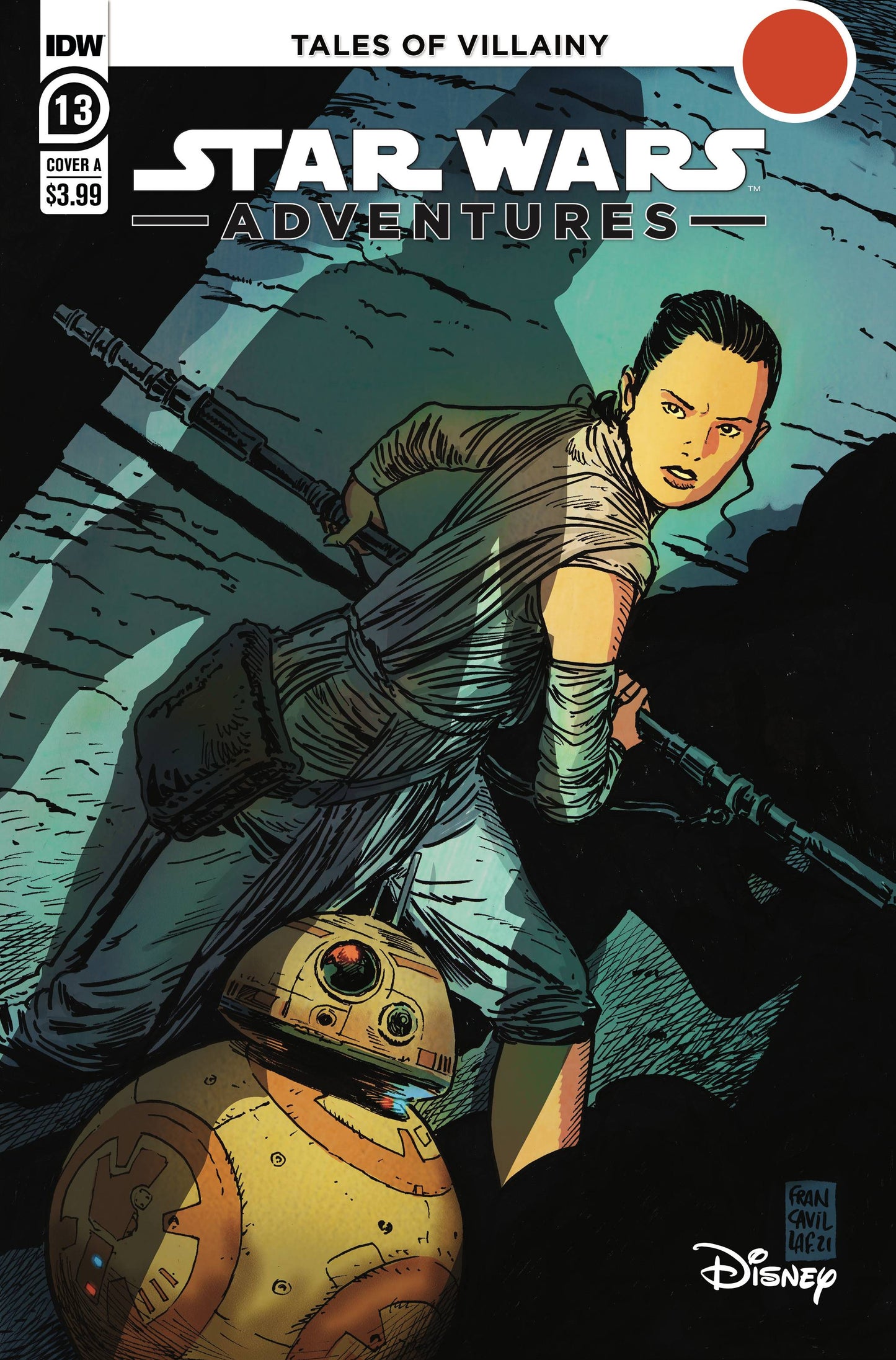 STAR WARS ADVENTURES (2021) #13 CVR A FRANCAVILLA 2021 Star Wars Adventures IDW PUBLISHING